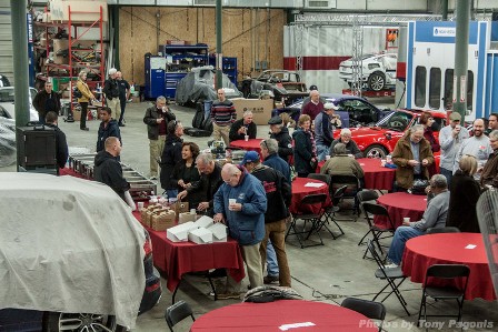 Board Meeting in a garage.