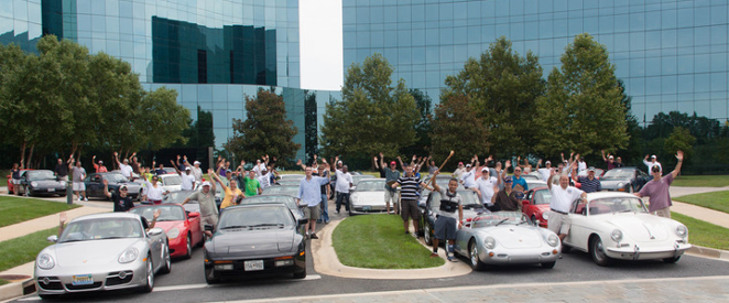 Wounded Warrior's Rally Waving Hands